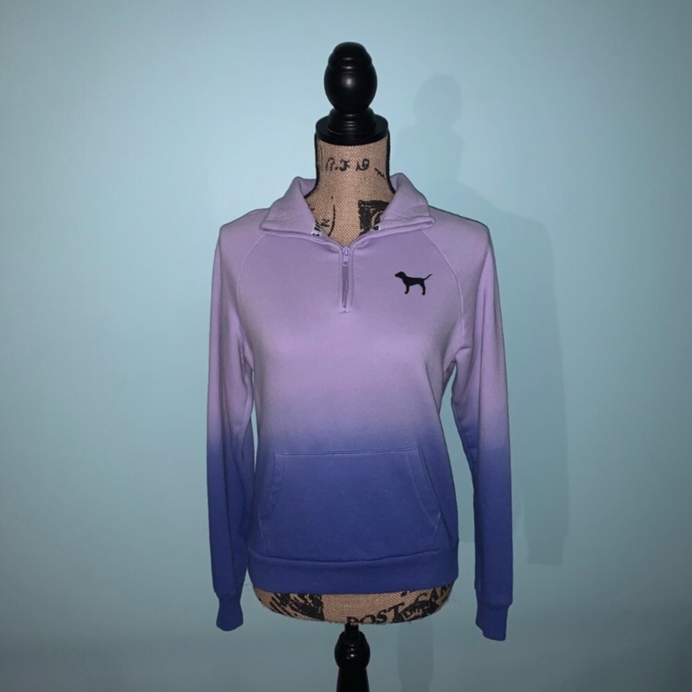 PINK Victoria’s Secret quarter zip sweatshirt
